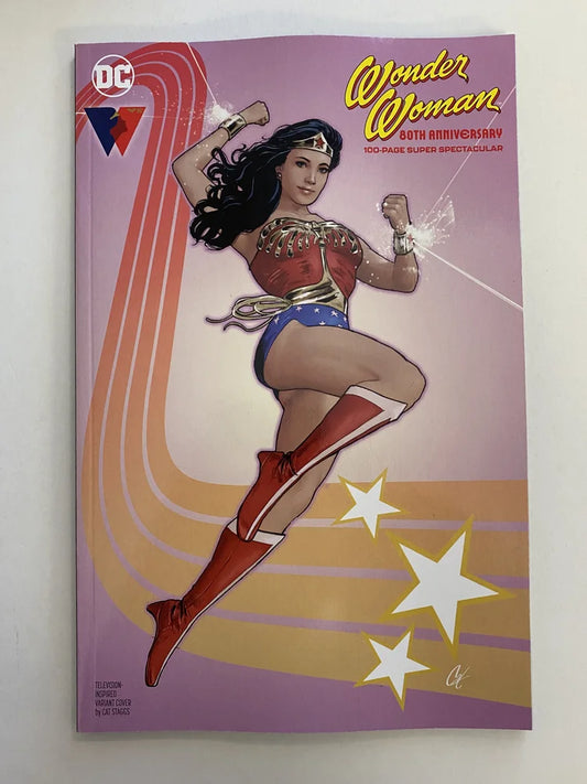 WONDER WOMAN 80th ANNIVERSARY 100 Page Super Spectacular NM Cat Staggs Variant