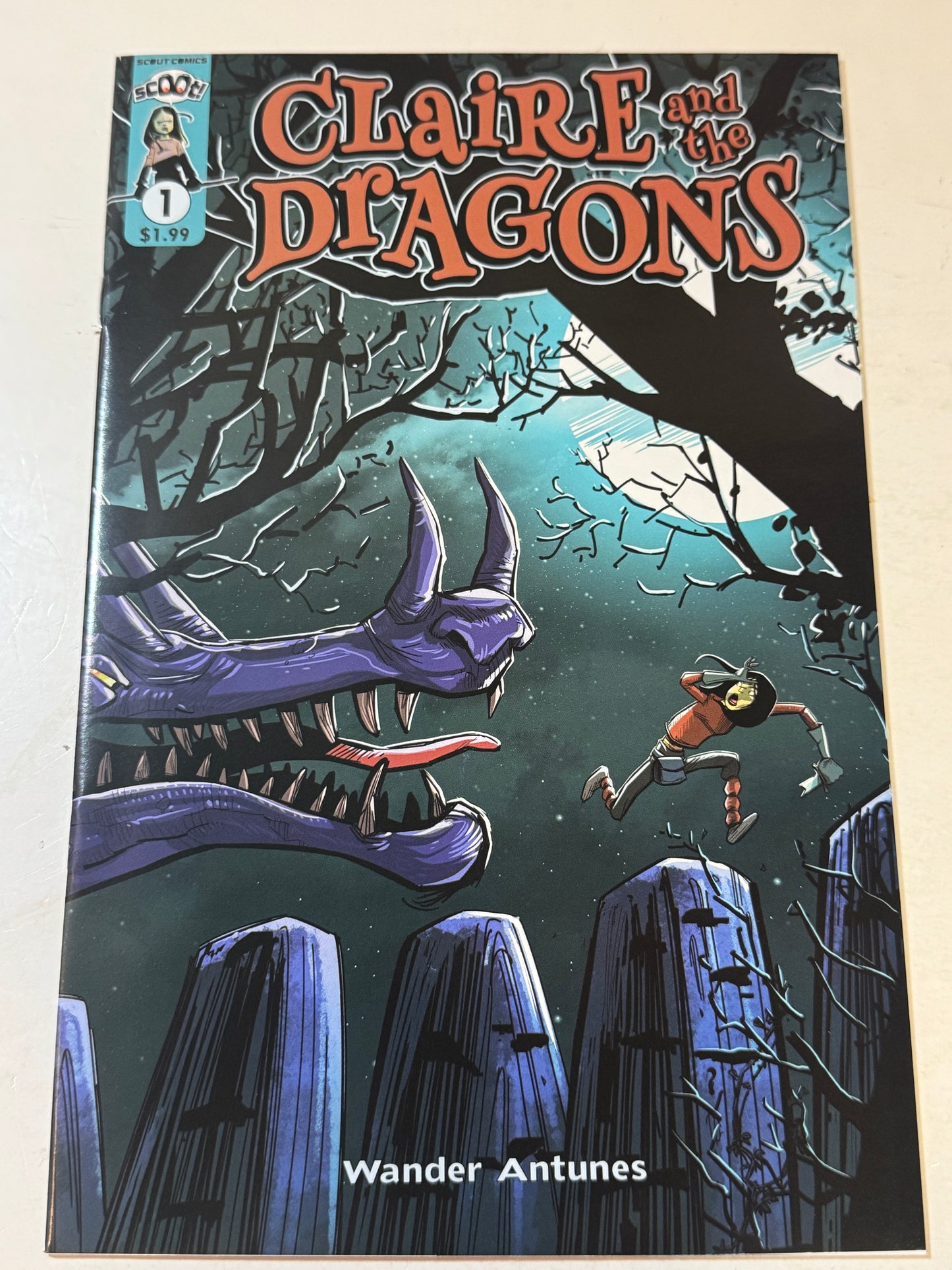 CLAIRE AND THE DRAGONS #1 NM