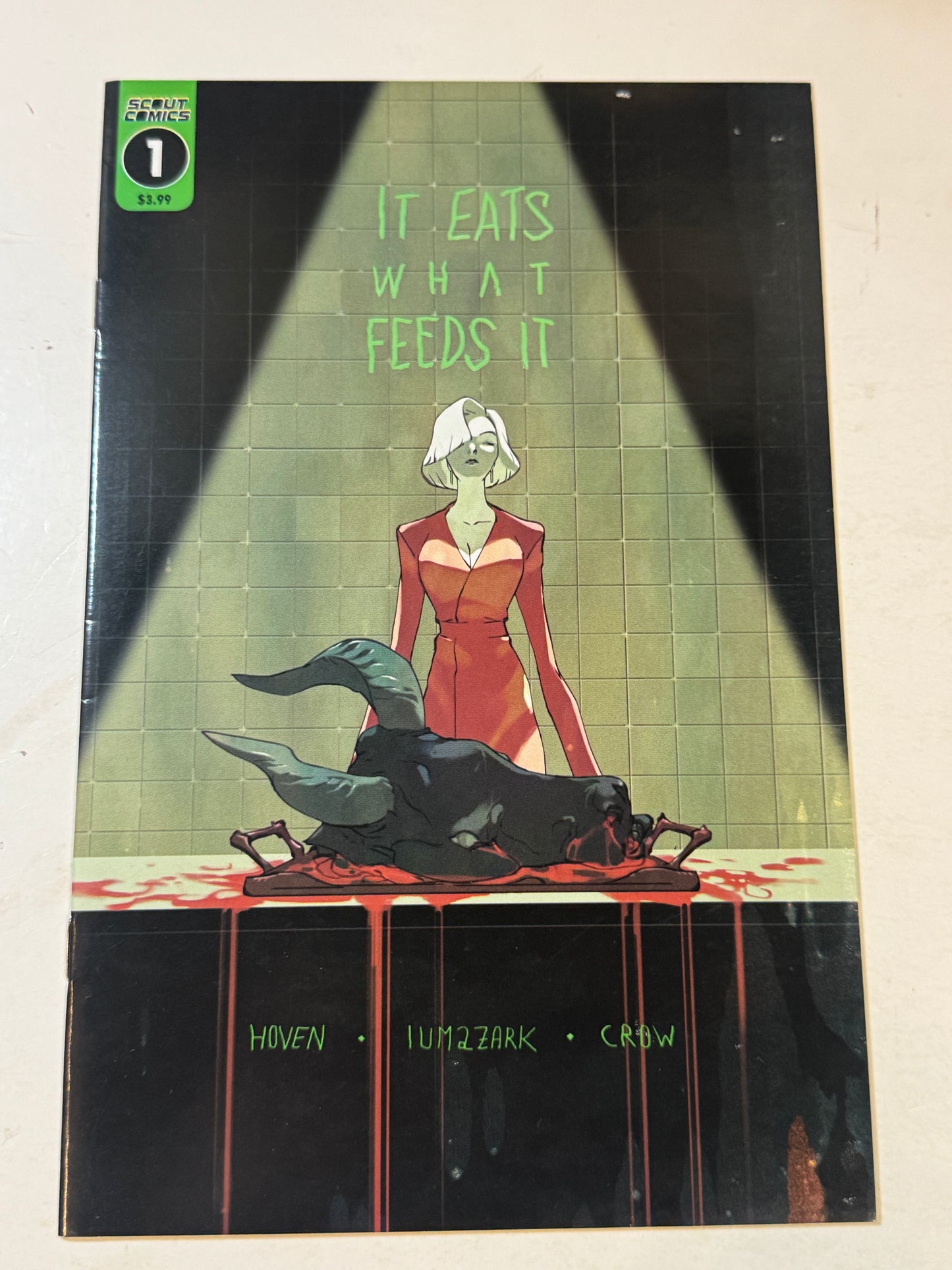 IT EATS WHAT FEEDS IT #1 VF 3rd Print Variant