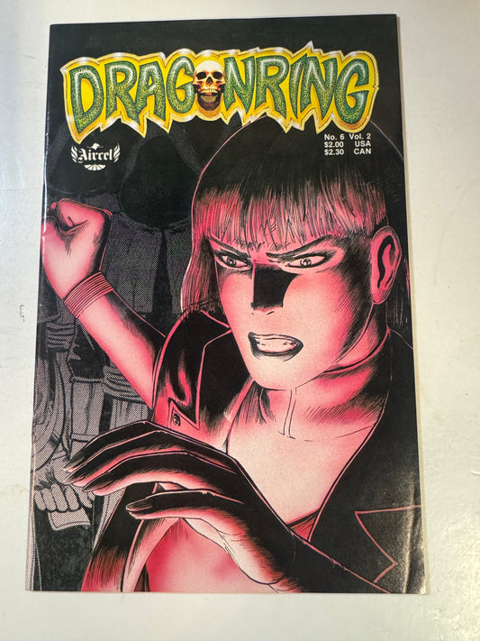 DRAGONRING #6 Vol 2 VF SIGNED 2x