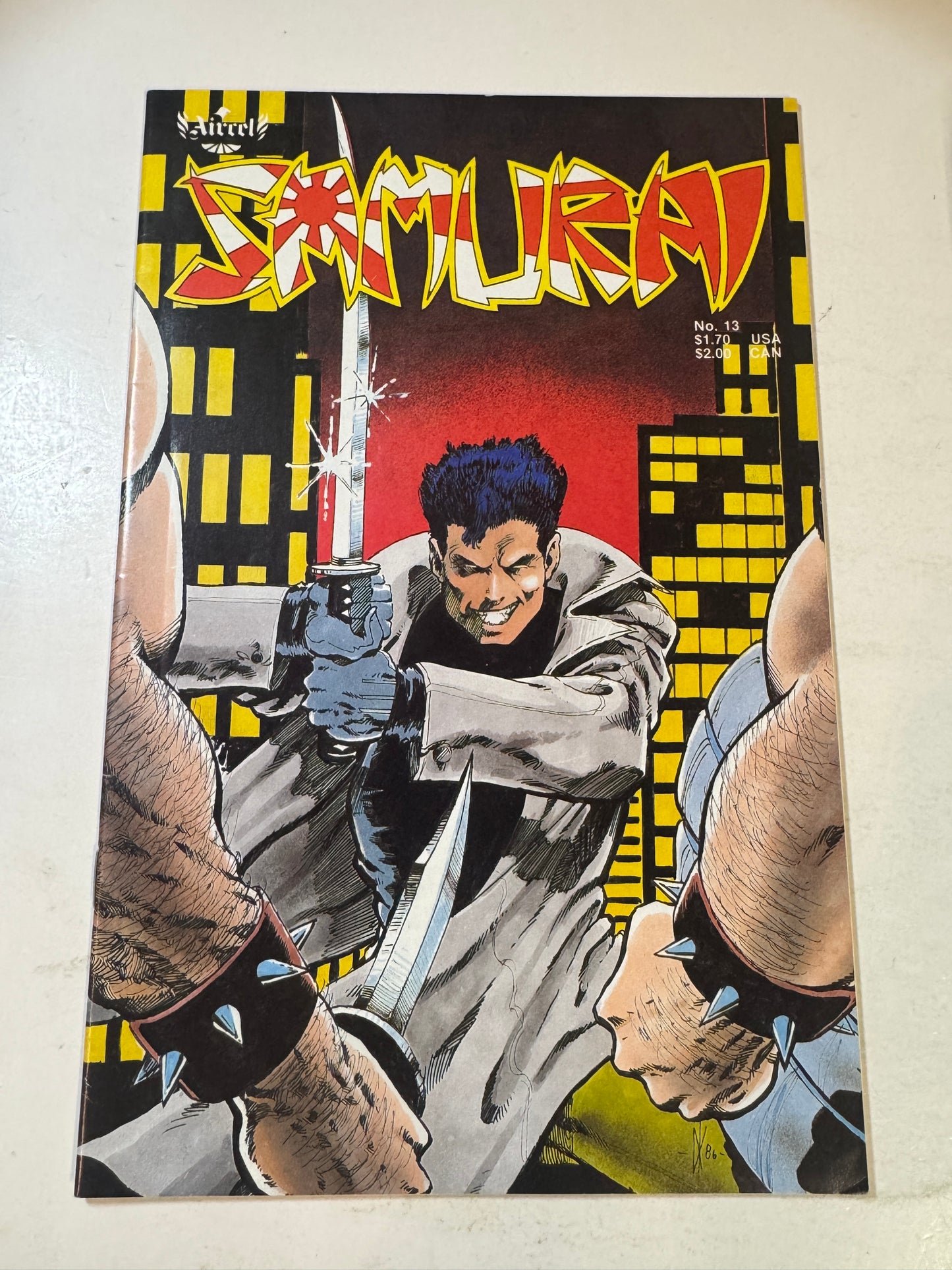 SAMURAI #13 VF- Dale Keown Cover