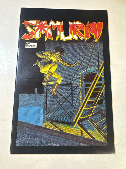 SAMURAI #3 VF+ SIGNED 5x