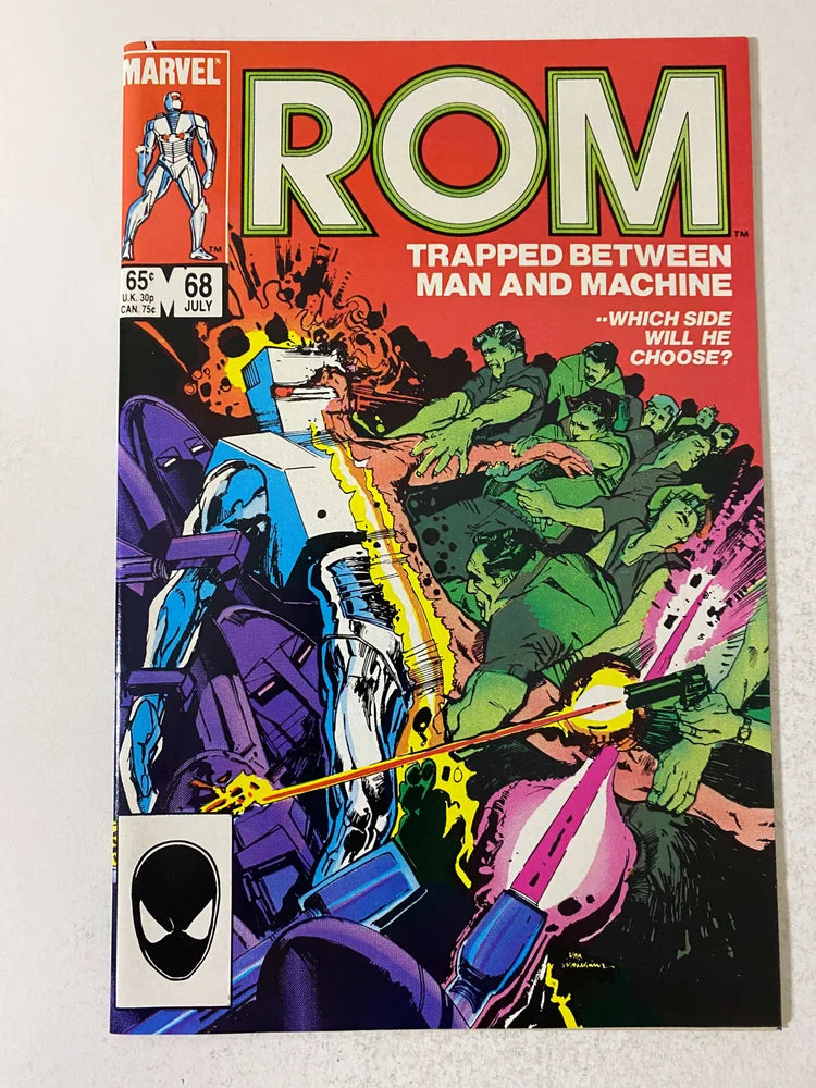 ROM #68 NM Bill Sienkiewicz Cover