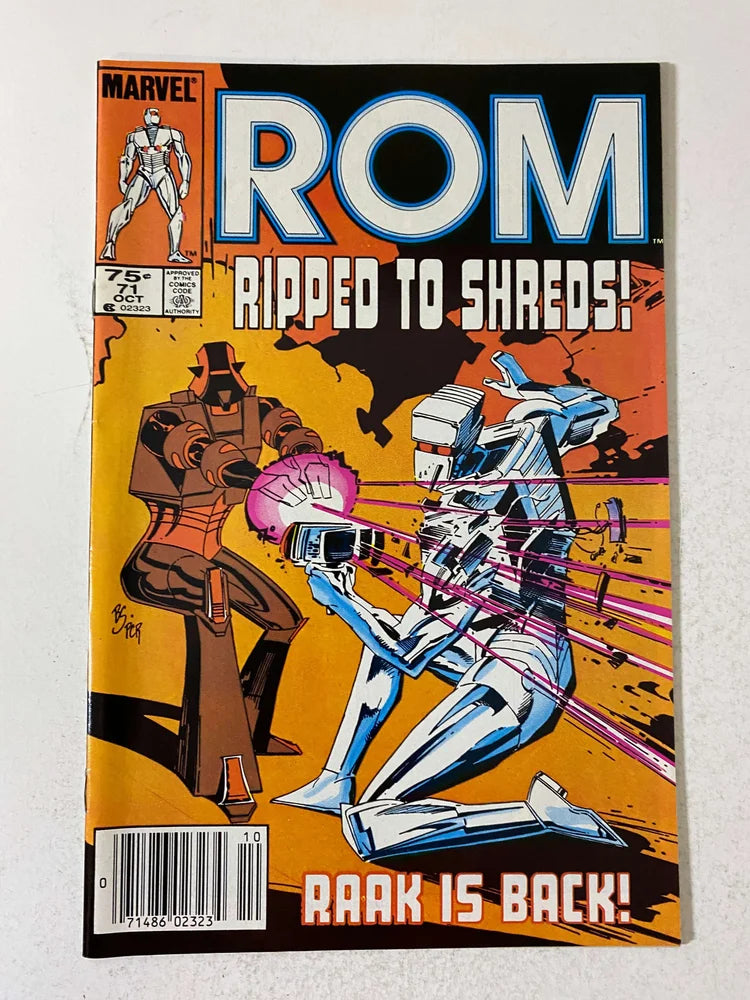 ROM #71 VF+ Bill Sienkiewicz Cover CANADIAN PRICE VARIANT