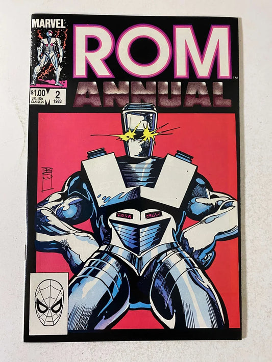 ROM ANNUAL #2 NM- Bill Sienkiewicz Cover