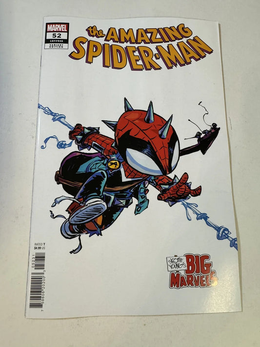 AMAZING SPIDER-MAN #52 Vol 6 NM Skottie Young Variant