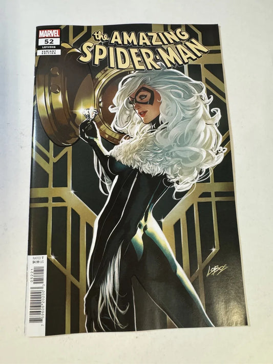 AMAZING SPIDER-MAN #52 Vol 6 NM Villalobos Variant