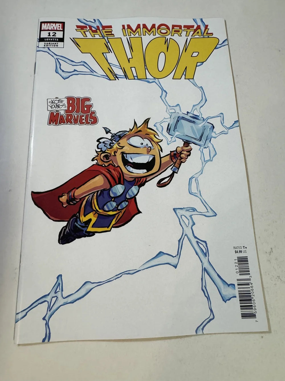 THE IMMORTAL THOR #12 NM Skottie Young Variant