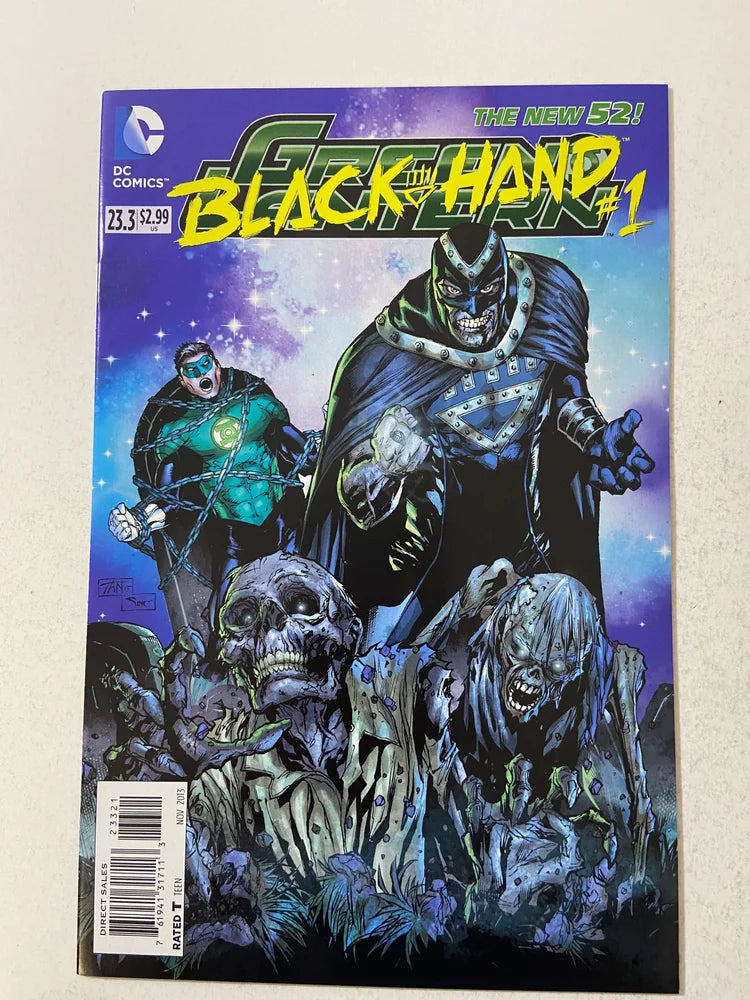GREEN LANTERN #22.3 Black Hand Vol 5 NM- Standard Cover