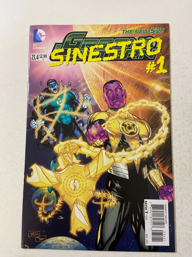 GREEN LANTERN #22.4 Sinestro Vol 5 NM Standard Cover