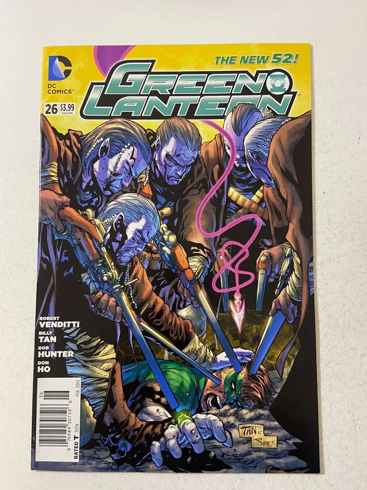 GREEN LANTERN #26 Vol 5 NM- NEWSSTAND