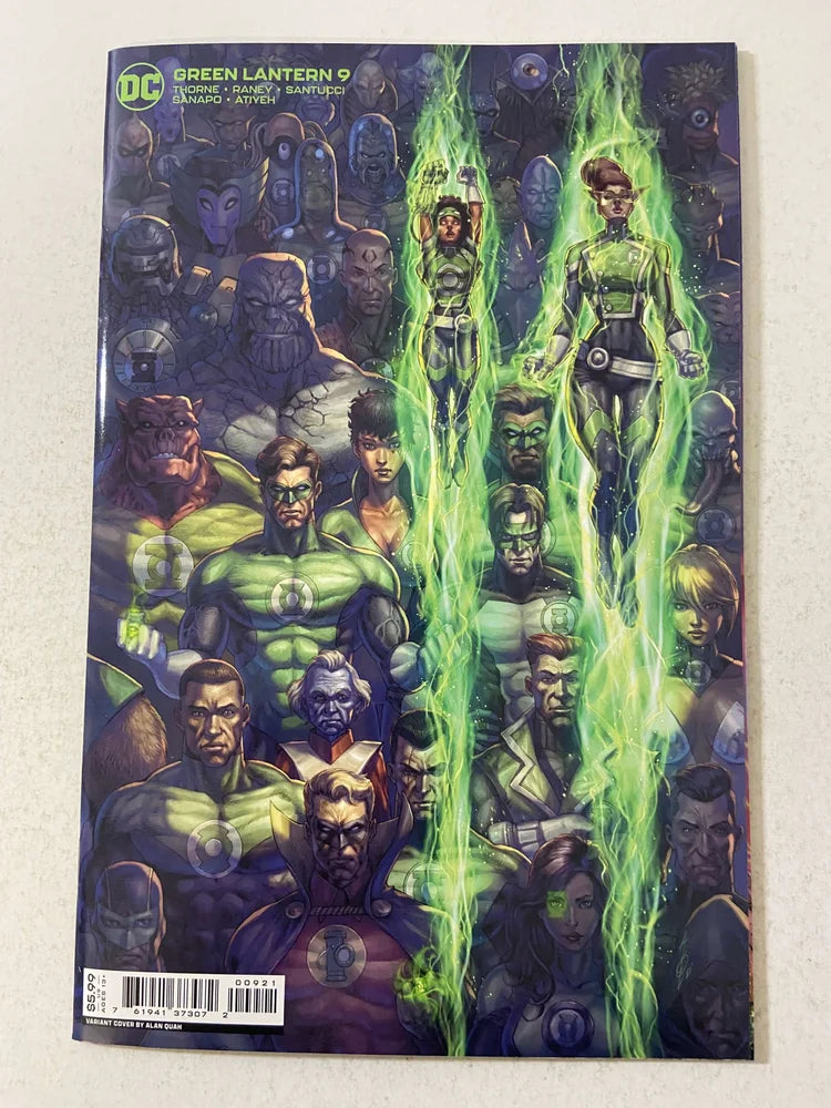 GREEN LANTERN #9 Vol 8 NM Alan Quah Variant