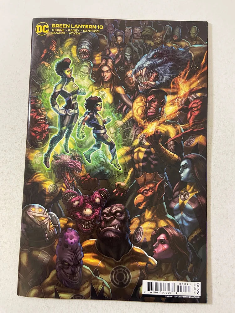 GREEN LANTERN #10 Vol 8 NM Alan Quah Variant