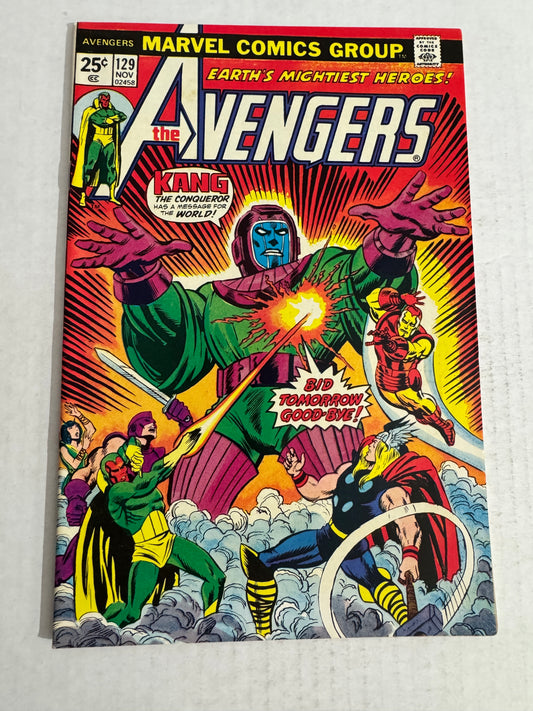 AVENGERS #129 VF/NM 1ST APPEARANCE
