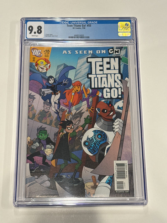 TEEN TITANS GO! #55 CGC 9.8