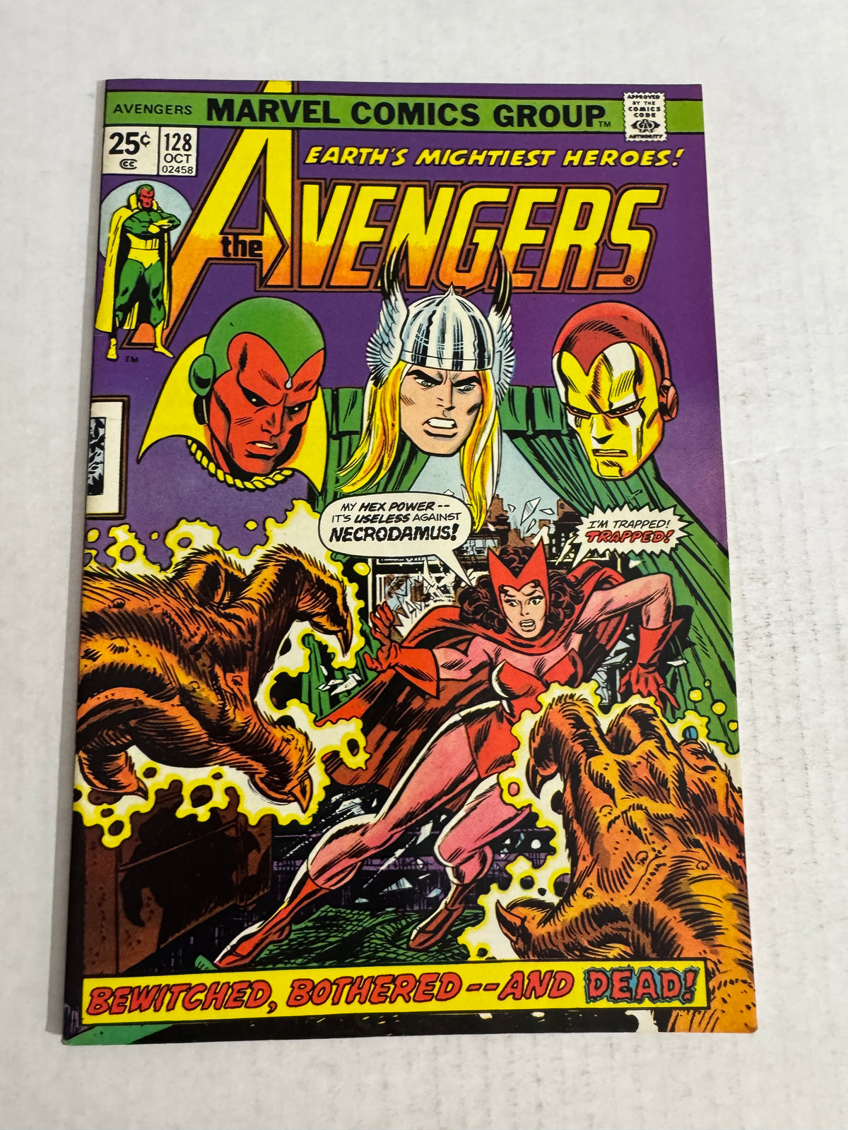 AVENGERS #128 VF/NM