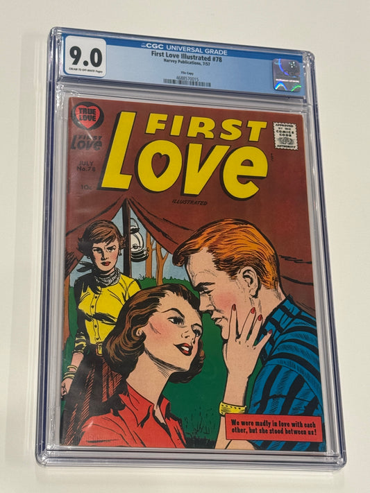 FIRST LOVE ILLUSTRATED #78 CGC 9.0