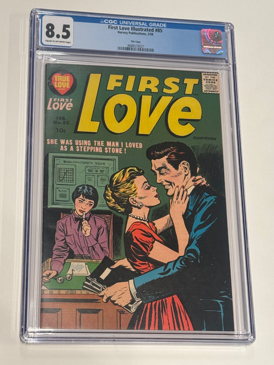 FIRST LOVE ILLUSTRATED #85 CGC 8.5