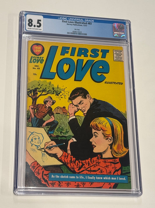 FIRST LOVE ILLUSTRATED #83 CGC 8.5