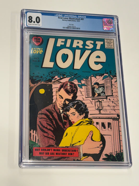 FIRST LOVE ILLUSTRATED #81 CGC 8.0