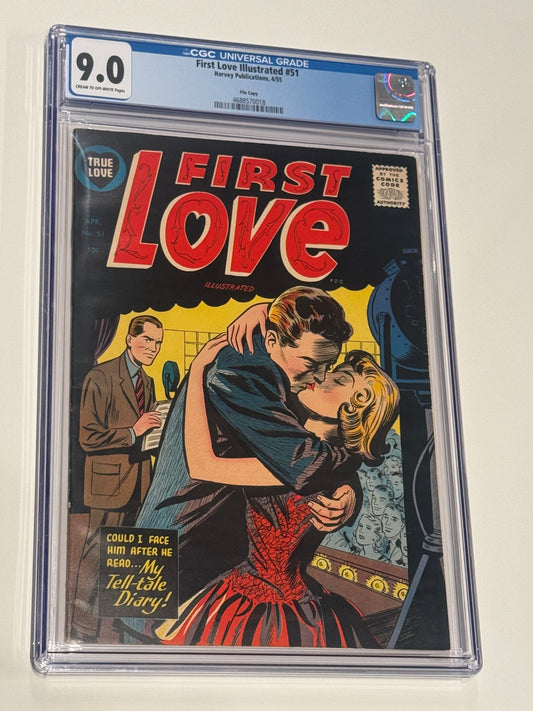 FIRST LOVE ILLUSTRATED #51 CGC 9.0