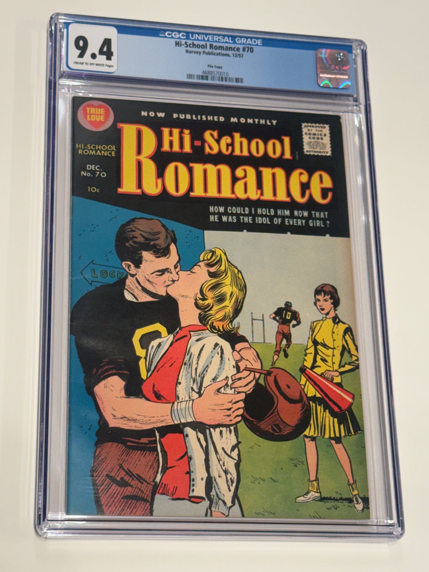HI-SCHOOL ROMANCE #70 CGC 9.4