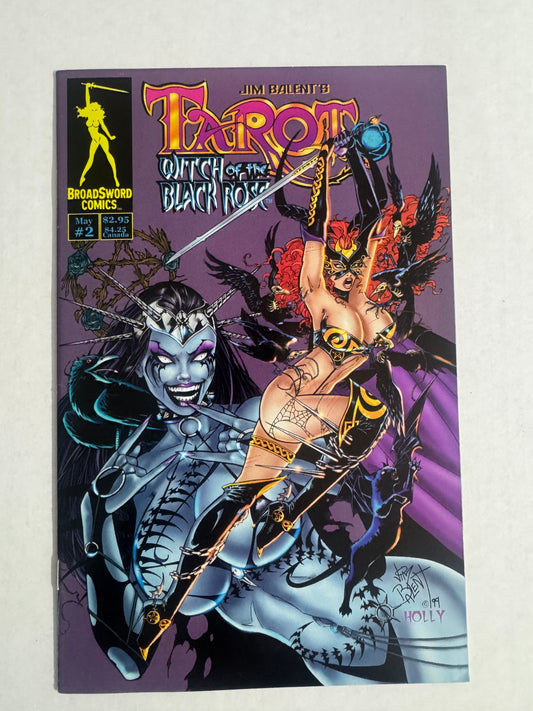 TAROT WITCH OF THE BLACK ROSE #2 VF Jim Balent Cover