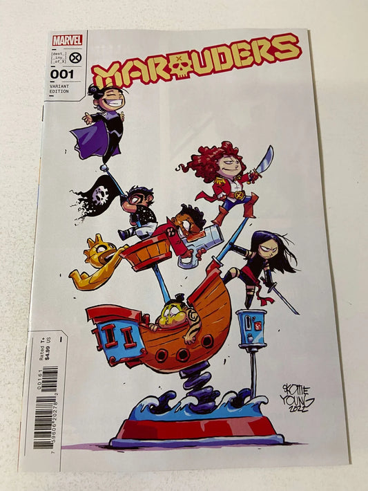 MARAUDERS #1 Vol 2 NM Skottie Young Variant
