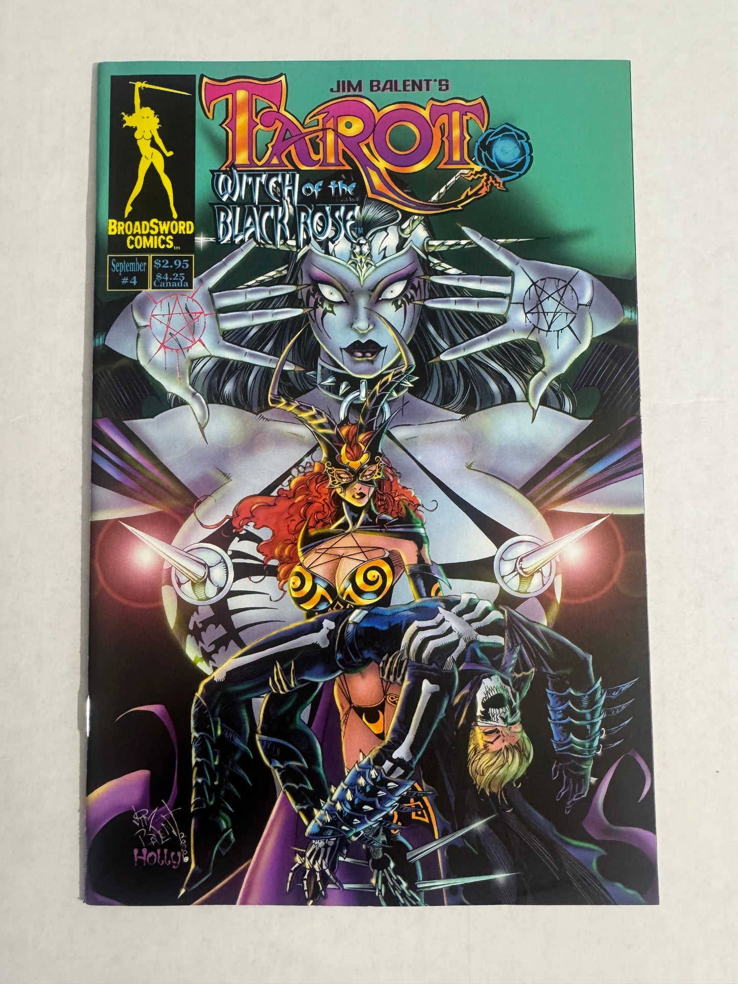 TAROT WITCH OF THE BLACK ROSE #4 VF Jim Balent Cover