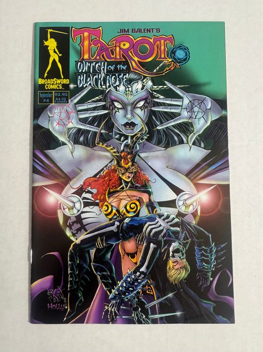 TAROT WITCH OF THE BLACK ROSE #4 VF Jim Balent Cover