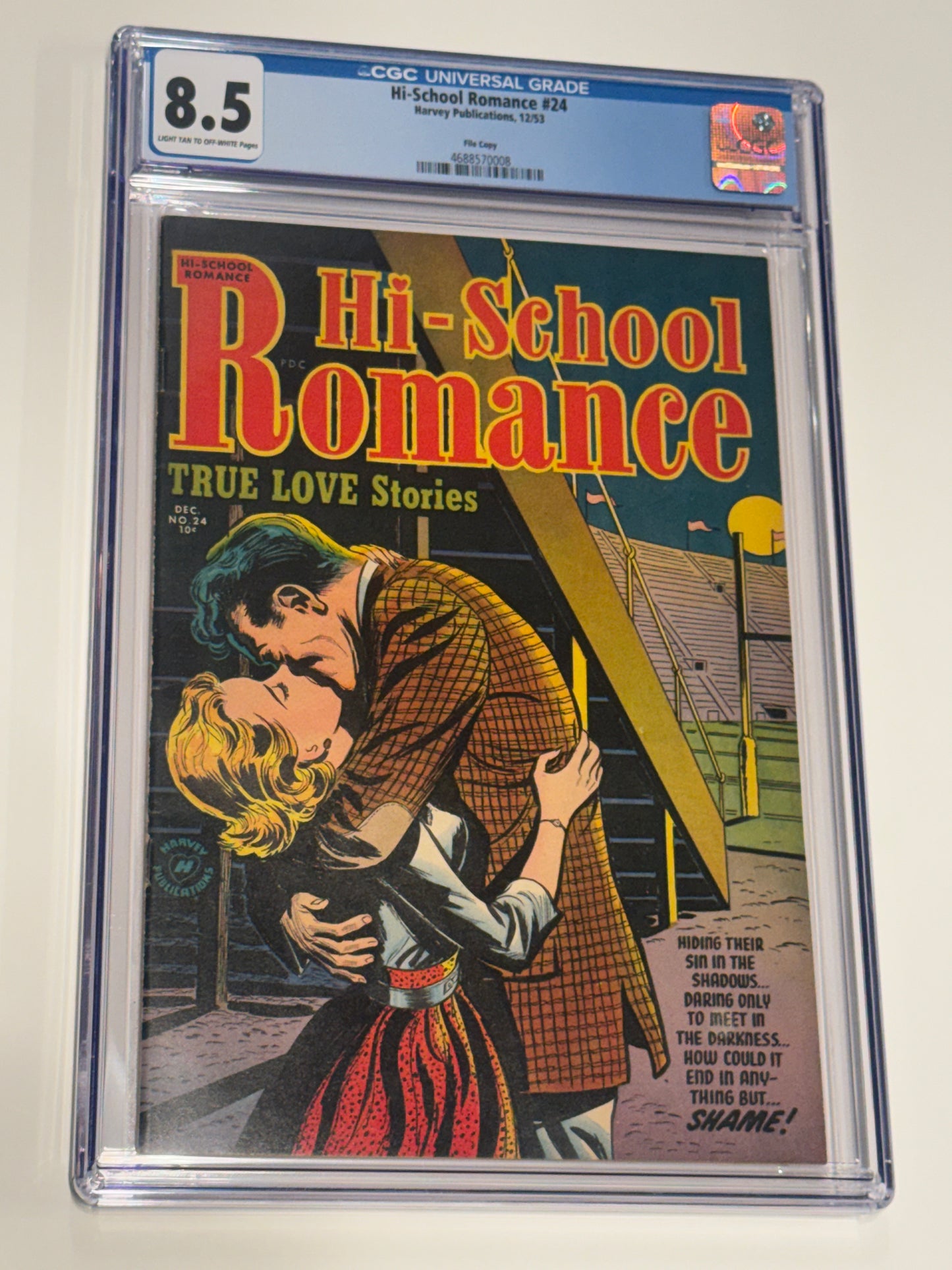 HI-SCHOOL ROMANCE #24 CGC 8.5