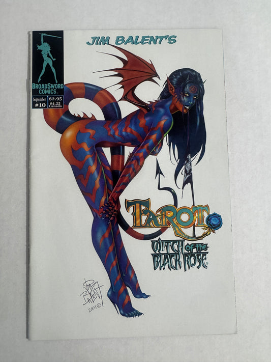 TAROT WITCH OF THE BLACK ROSE #10 VF/NM Jim Balent B Variant