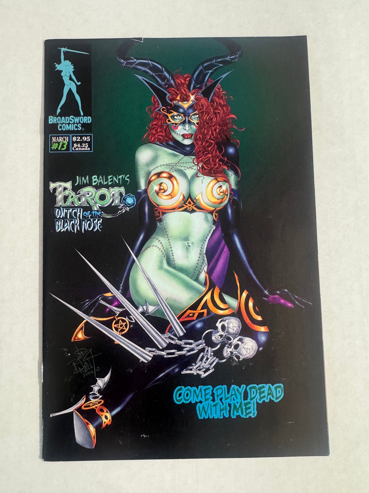 TAROT WITCH OF THE BLACK ROSE #13 FN- Jim Balent B Variant
