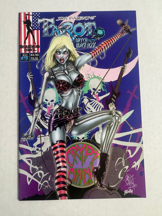 TAROT WITCH OF THE BLACK ROSE #15 NM- Jim Balent B Variant