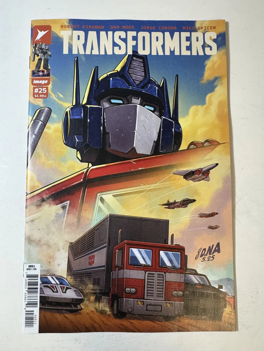 TRANSFORMERS #25 NM David Nakayama Cover