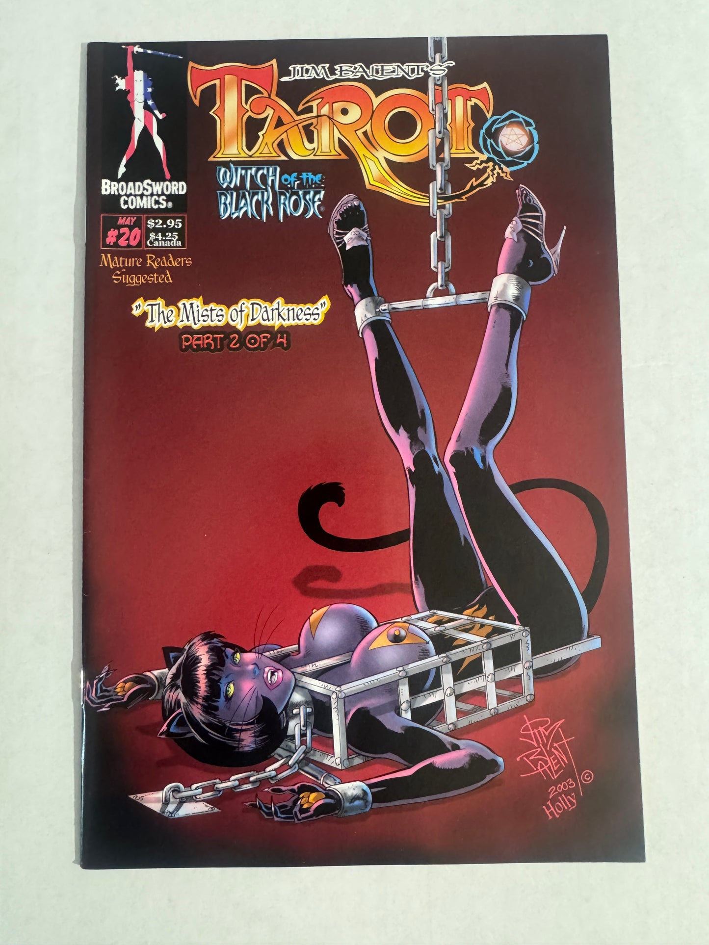TAROT WITCH OF THE BLACK ROSE #20 VF/NM Jim Balent Cover