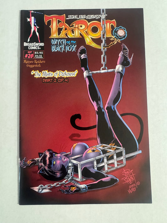 TAROT WITCH OF THE BLACK ROSE #20 VF/NM Jim Balent Cover