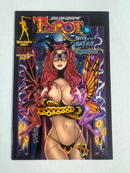 TAROT WITCH OF THE BLACK ROSE #25 FN Jim Balent Cover