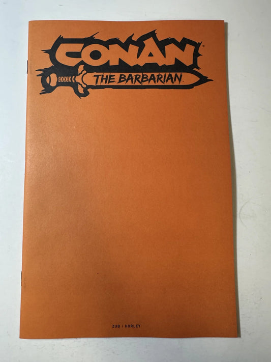 CONAN THE BARBARIAN #25 NM Orange Blank Variant (Titan)