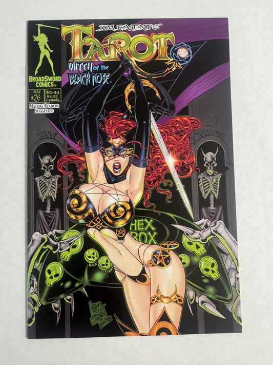 TAROT WITCH OF THE BLACK ROSE #26 NM Jim Balent Cover