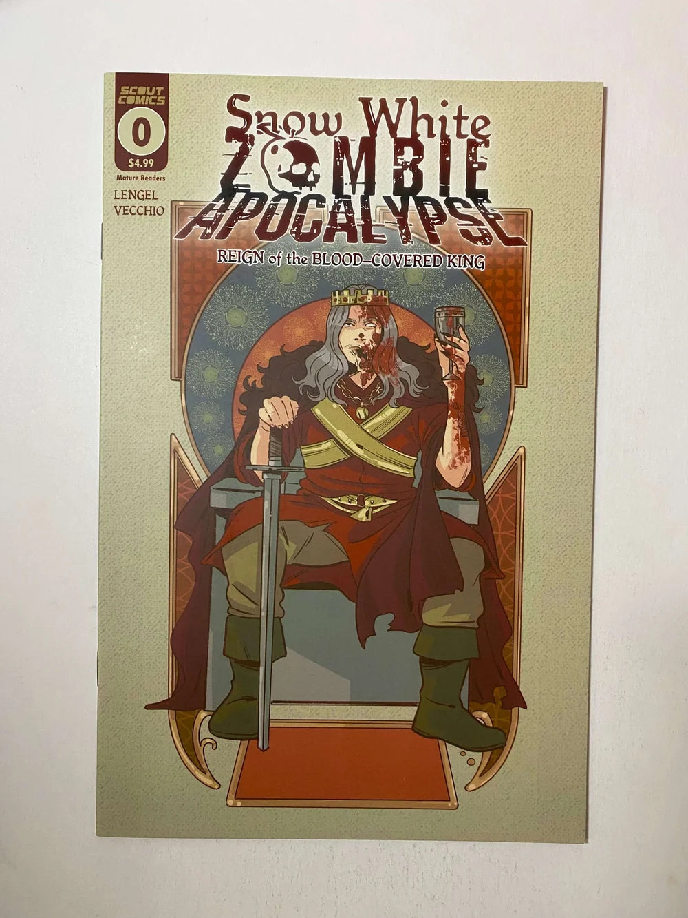 SNOW WHITE ZOMBIE APOCALYPSE Reign of The Blood Covered King #0 NM