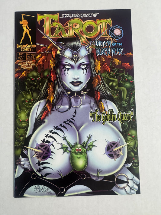 TAROT WITCH OF THE BLACK ROSE #27 NM- Jim Balent B Variant