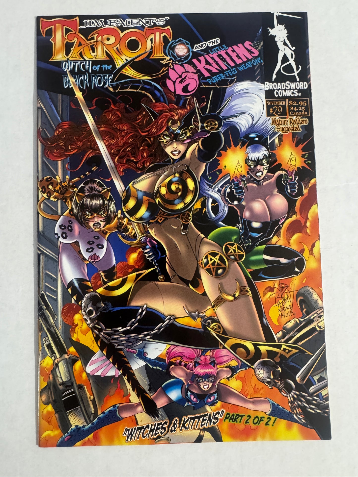 TAROT WITCH OF THE BLACK ROSE #29 NM Jim Balent Cover