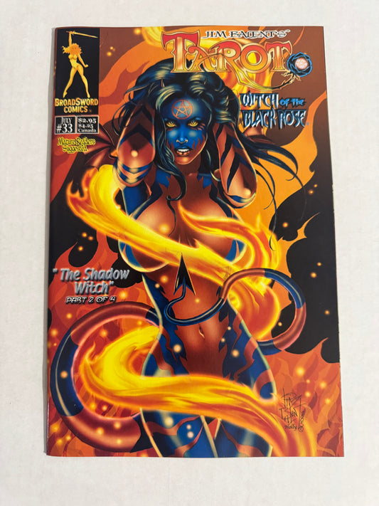 TAROT WITCH OF THE BLACK ROSE #33 NM- Jim Balent B Variant