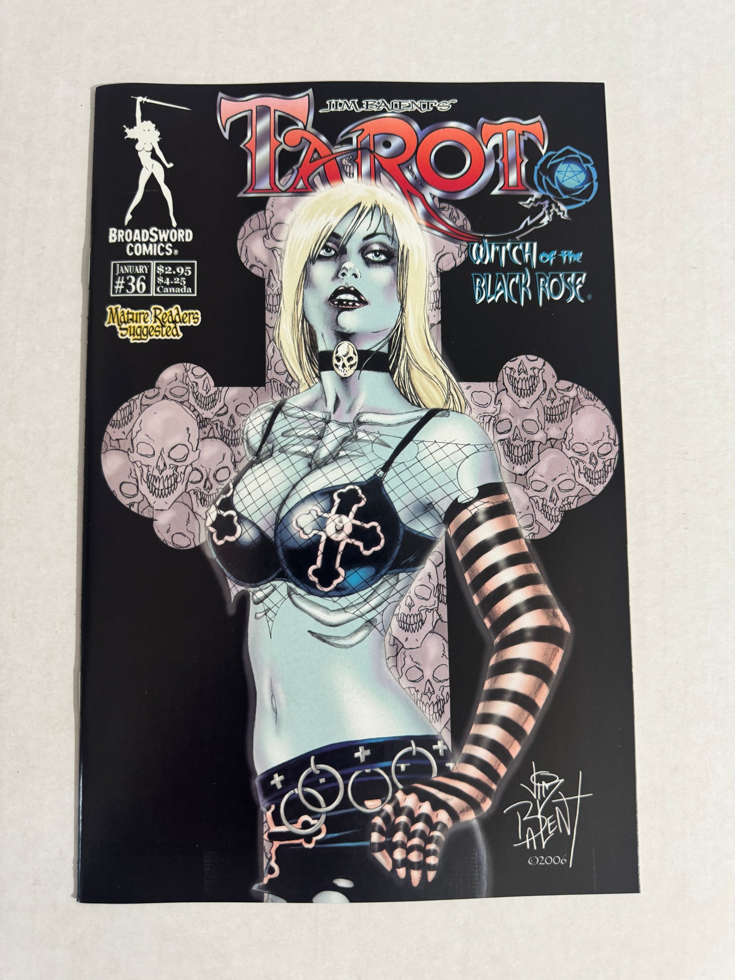 TAROT WITCH OF THE BLACK ROSE #36 NM Jim Balent B Variant