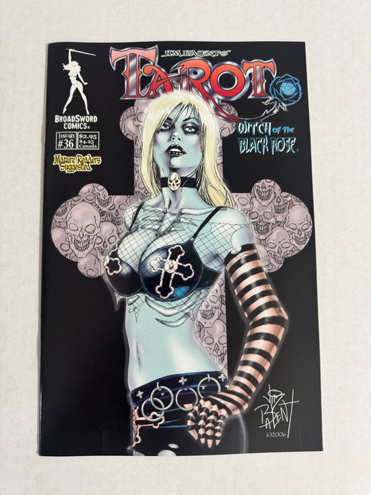TAROT WITCH OF THE BLACK ROSE #36 NM Jim Balent B Variant