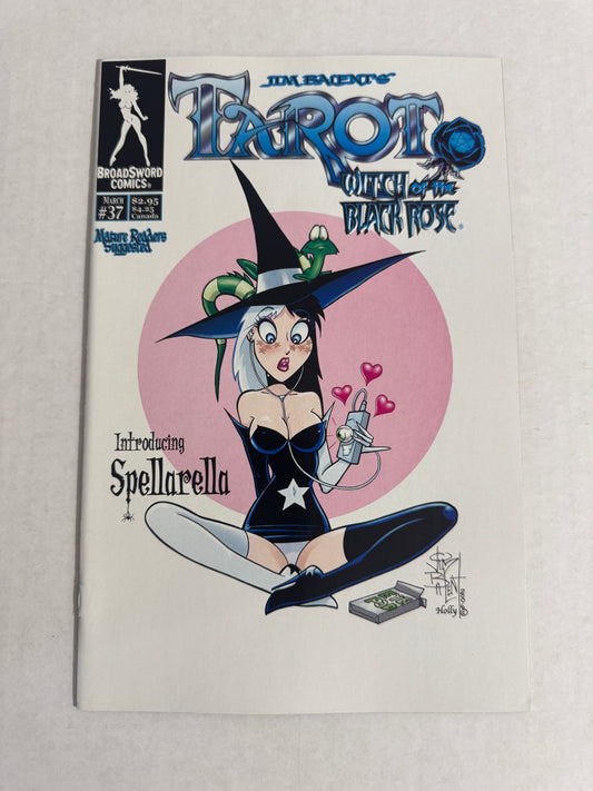 TAROT WITCH OF THE BLACK ROSE #37 NM Jim Balent B Variant
