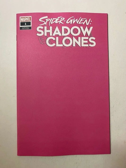 SPIDER-GWEN Shadow Clones #1 NM Blank Variant
