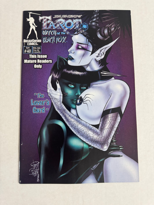 TAROT WITCH OF THE BLACK ROSE #40 VF+ Jim Balent Cover
