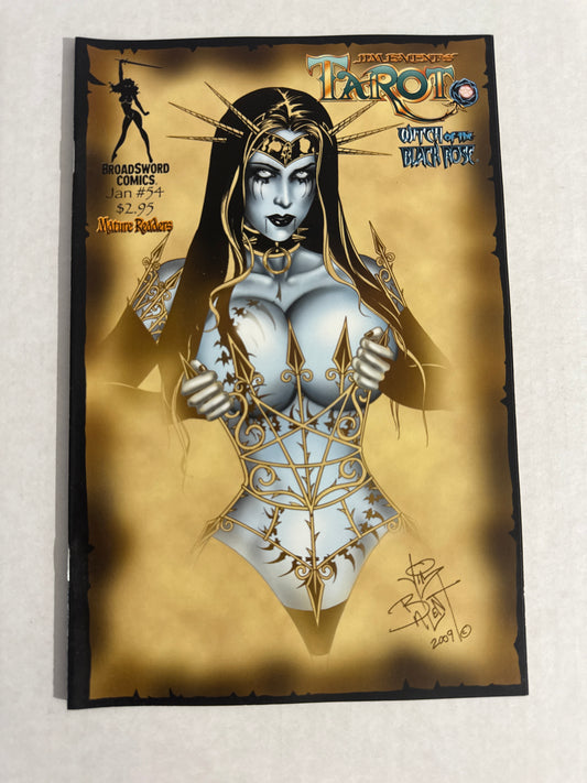 TAROT WITCH OF THE BLACK ROSE #54 VF/NM Jim Balent B Variant